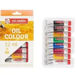 Set 8 Óleos Art Creation Talens 12 ml