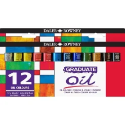 Set 12 óleos Graduated Daler-Rowney 22ml