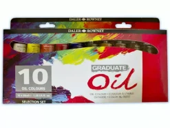 Set 10 óleos Selection Graduated Daler-Rowney 38ml