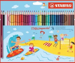 Set 36 Lápices Acuarelables STABILO Aquacolor