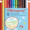 Set 12 Lápices Acuarelables STABILO Aquacolor