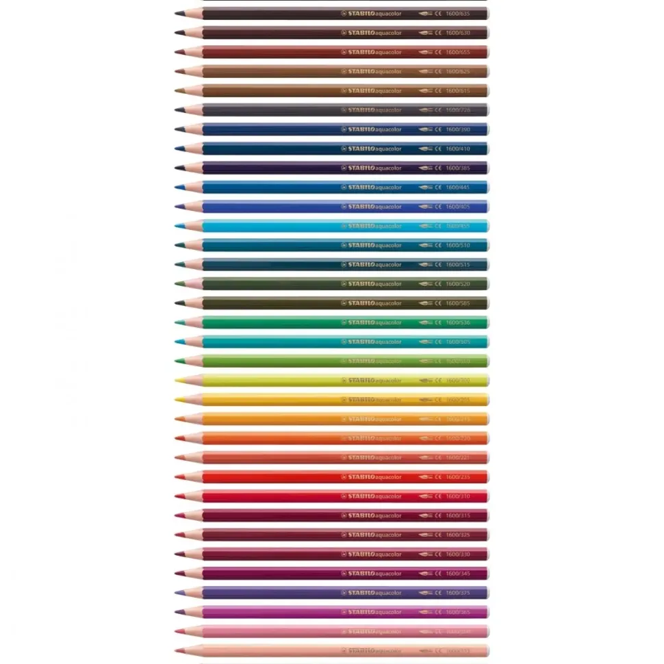 Set 24 lápices acuarelables Aquacolor Arty STABILO