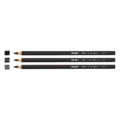 Set 3 lápices de carboncillo Milan
