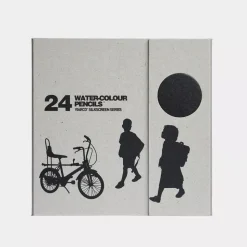 Set 24 lápices de colores acuarelables Meninos Silkscreen ArtGraf