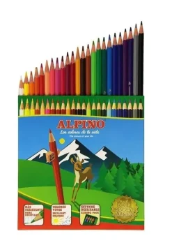 Set 24 Lápices De Colores Alpino