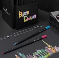 Set 50 Lápices de Colores Black Edition Faber-Castell