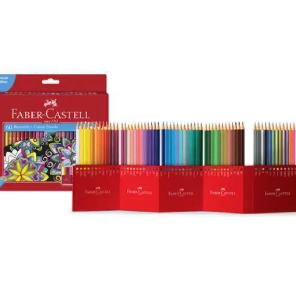 Set 60 lápices de colores Classic Faber-Castell