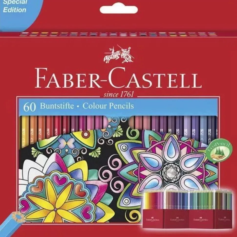 Set 60 lápices de colores Classic Faber-Castell