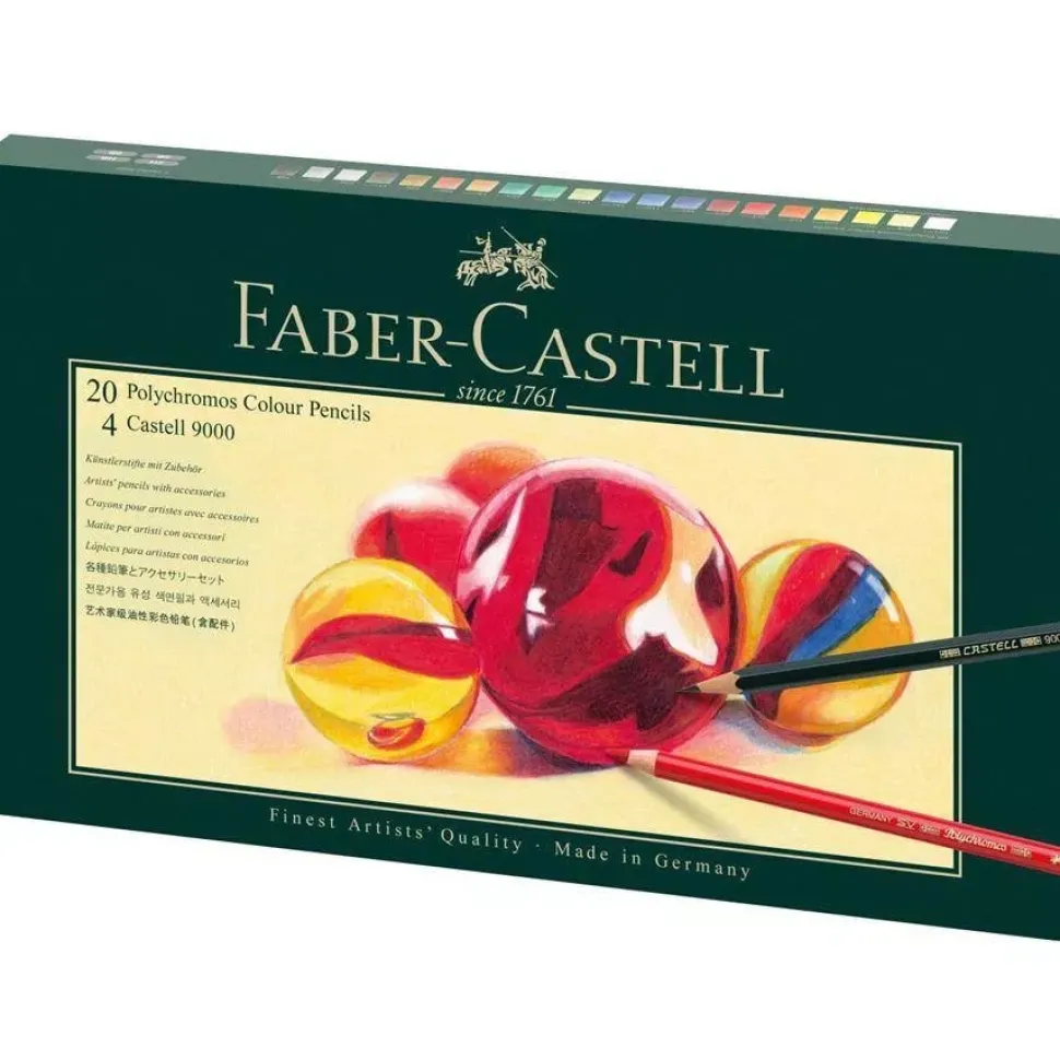 Set 24 Lápices de colores Polychromos Faber-Castell