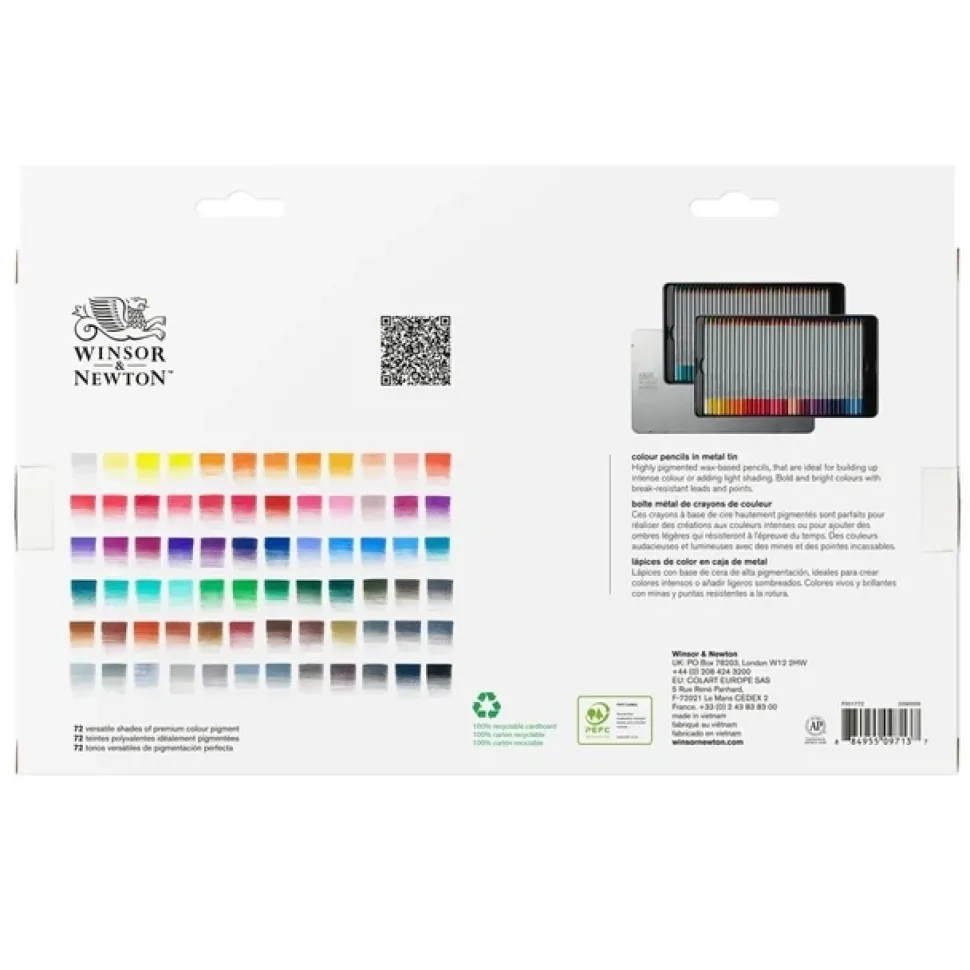 Set 72 Lápices de colores Studio Collection Winsor and Newton