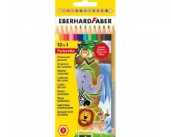 Set 12+1 Lápices de colores y sacapuntas Faber-Castell