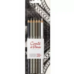Set 6 lápices de dibujo surtidos Conté à Paris