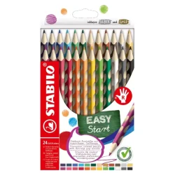 Set 24 Lápices Easy Start STABILO EasyColors Diestros