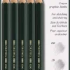 Set 5 Lápices grafito Castell 9000 Faber-Castell