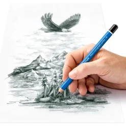 Set 5 lápices grafito Jumbo 100J Mars Lumograph Staedtler