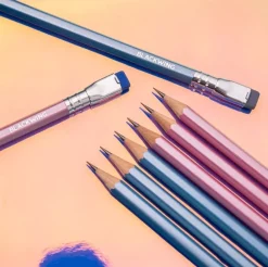 Set 12 Lápices Medio Azul Pearl Blackwing
