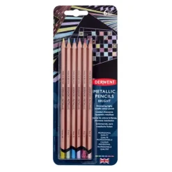 Set 6 Lápices Metálicos Bright Derwent