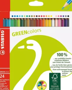 Set 24 Lápices STABILO Greencolors