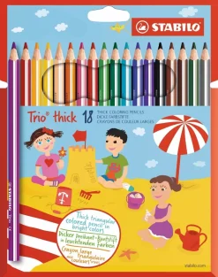 Set 18 Lápices STABILO Trio Thick