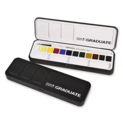 Set 12 medios godets de acuarela Graduate Daler-Rowney