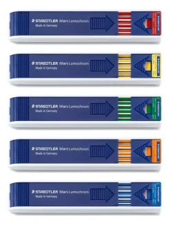 Set 12 minas Color Mars Carbon Staedtler HB 2mm