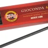Set 6 minas negras blandas nº1 8673 Gioconda Koh-i-noor 5,6mm
