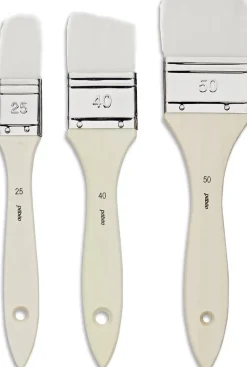 Set 3 Paletinas para gesso y barniz Pebeo