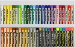 Set 50 Pasteles al Óleo Metálicos y Fluorescentes Pentel