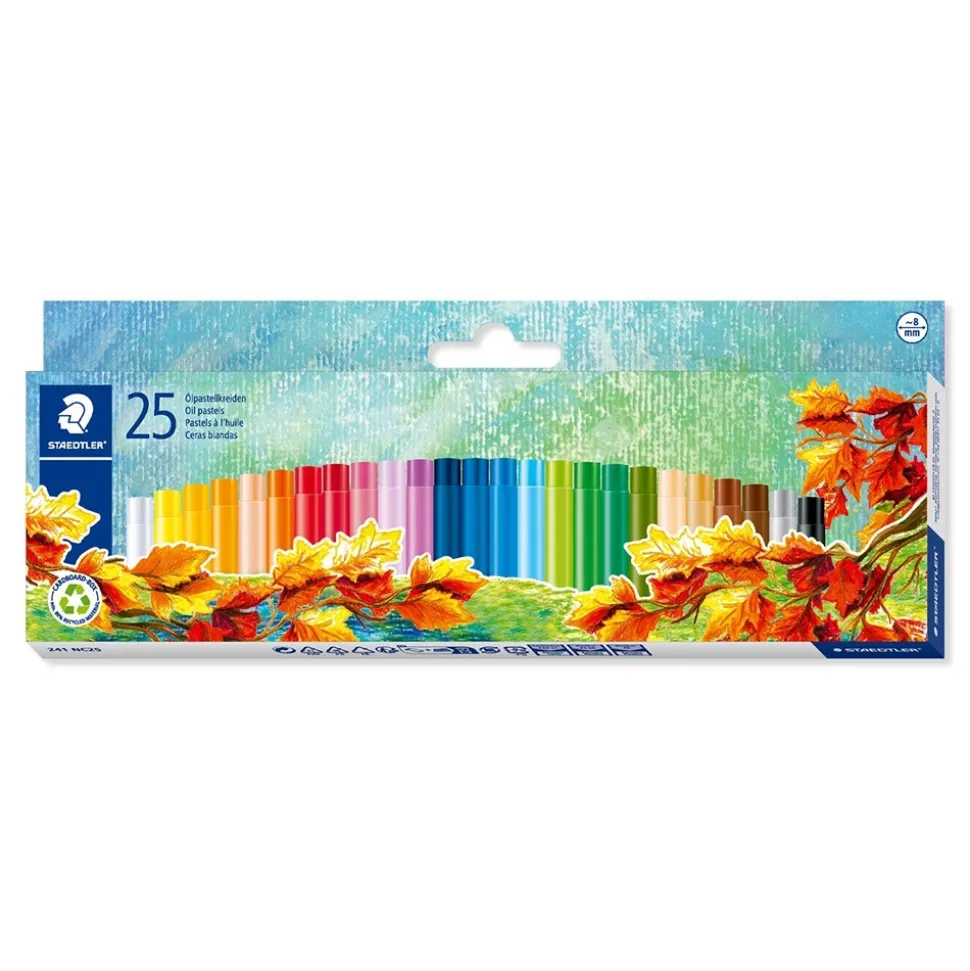 Set 25 pasteles al óleo Noris 241 Staedtler