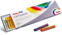 Set 25 Pasteles al Óleo Pentel