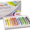 Set 12 Pasteles al Óleo Pentel