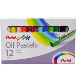 Set 12 Pasteles al Óleo Pentel