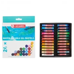 Set 24 Pasteles al Óleo Solubles en Agua Art Creation