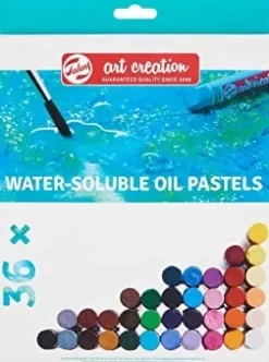 Set 36 Pasteles al Óleo Solubles en Agua Art Creation