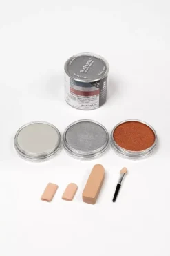 Set 3 Pasteles concentrados metálicos II y esponjas PanPastel 9ml