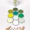 Set 10 Pasteles concentrados Greens PanPastel 9ml