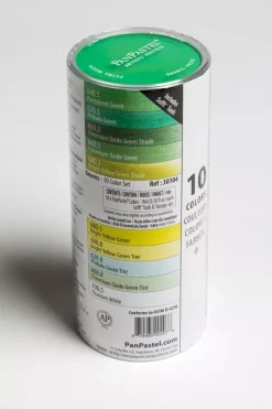 Set 10 Pasteles concentrados Greens PanPastel 9ml