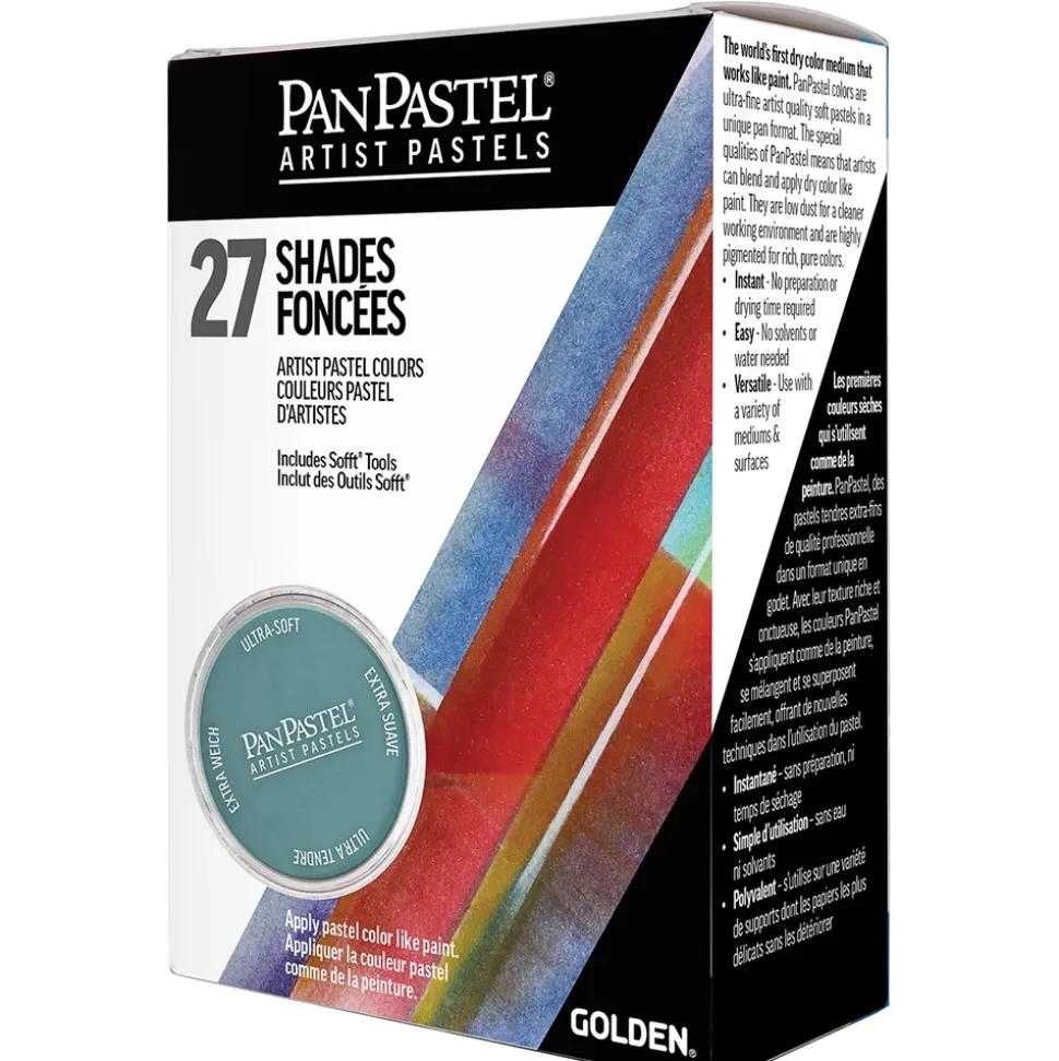 Set 27 Pasteles concentrados Shades y herramientas PanPastel 9ml
