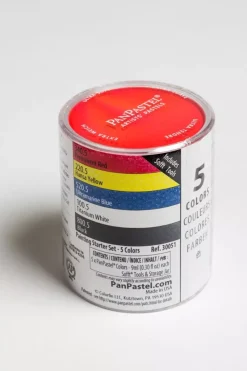 Set 5 Pasteles concentrados Starter y esponjas PanPastel 9ml