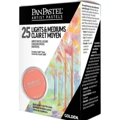 Set 25 Pasteles concentrados Light and Medium y herramientas PanPastel 9ml