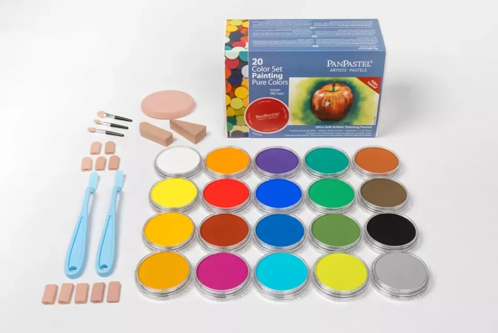 Set 20 Pasteles concentrados Painting y herramientas PanPastel 9ml