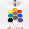 Set 10 Pasteles concentrados Painting y esponjas PanPastel 9ml