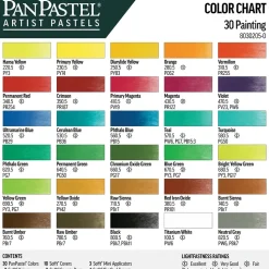 Set 30 Pasteles concentrados y herramientas PanPastel 9ml