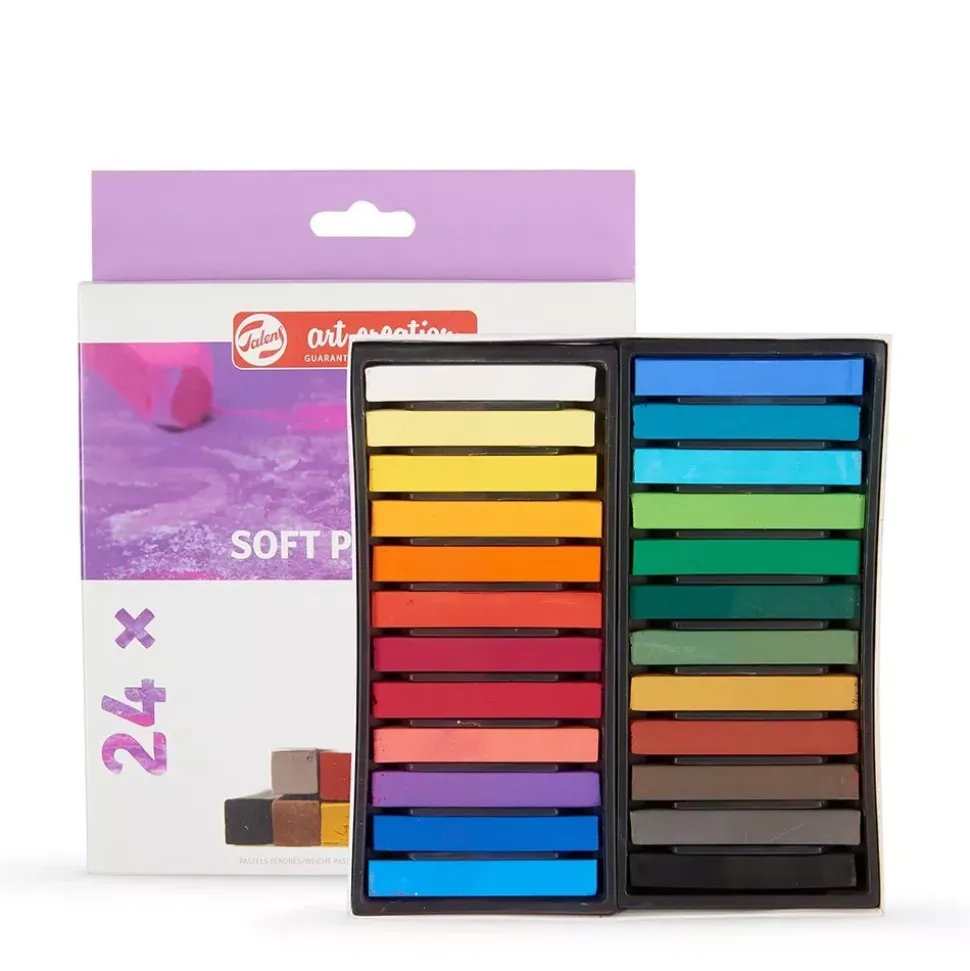 Set 24 Pasteles Suaves Art Creation