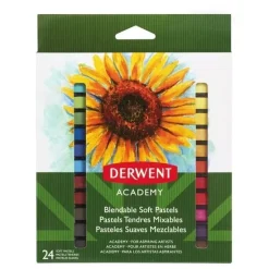 Set 24 Pasteles Suaves Mezclables Academy Derwent