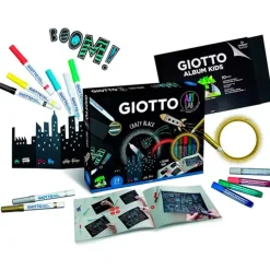 Set 23 piezas dibujo Crazy Black Giotto