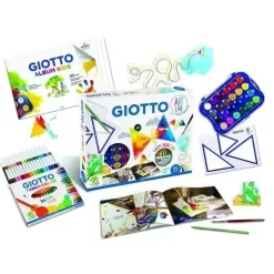 Set 82 piezas dibujo triángulos Giotto