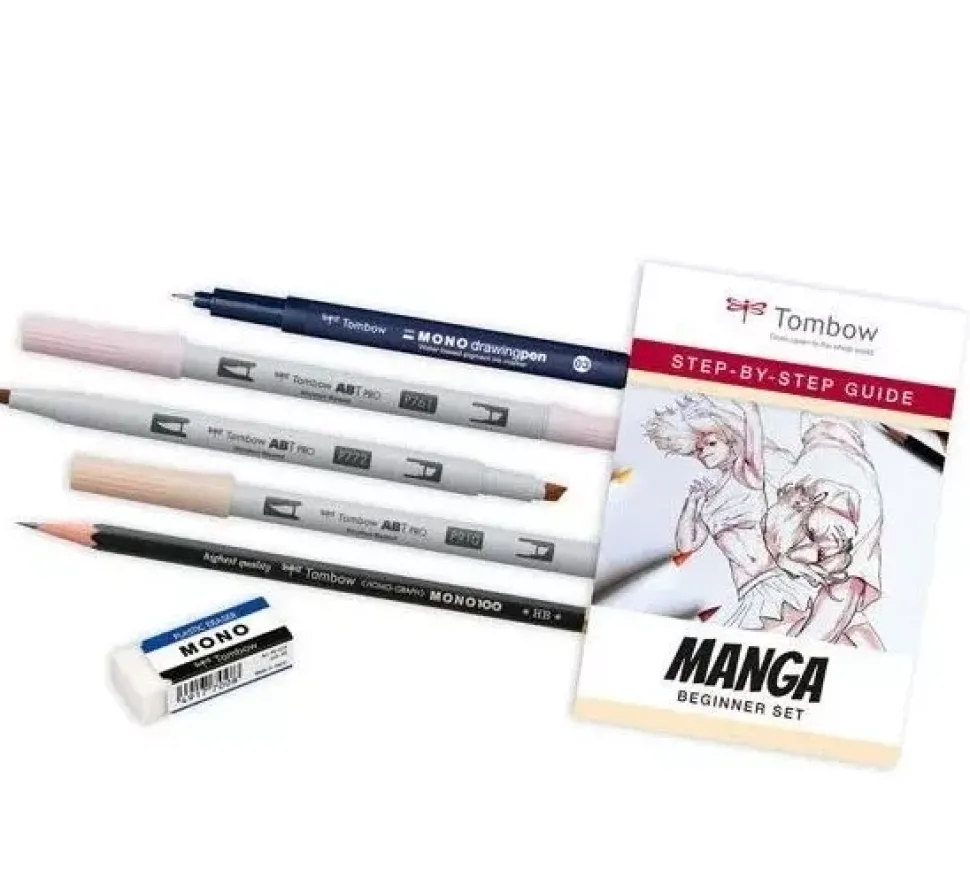Set 7 Piezas Manga para Principiantes Tombow