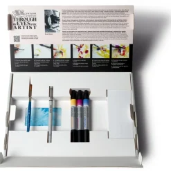 Set 7 piezas mIxed media acuarelas Winsor & Newton