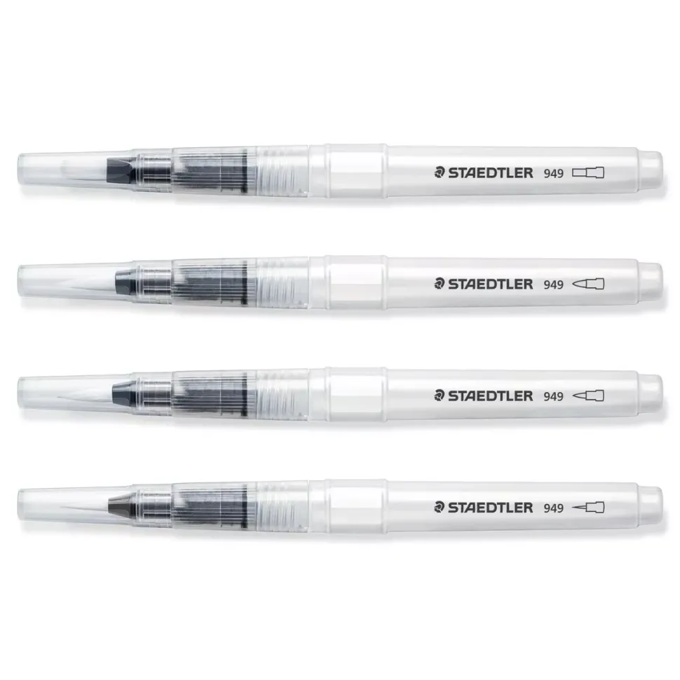 Set 4 Pinceles de Agua Staedtler